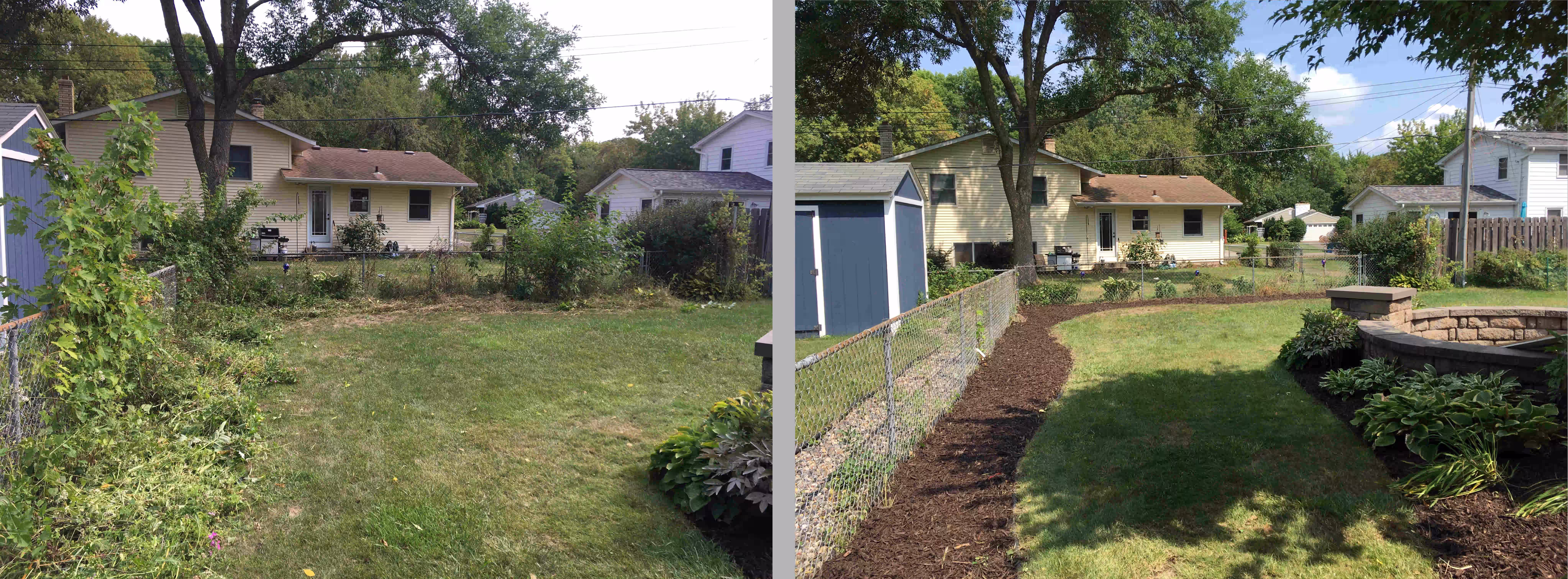 Yard remediation and cleanup services
